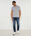 Поло Boss Green Paddy DropNeedle, серый - фото 2