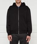 Толстовка мужская Calvin Klein Jeans свободного кроя на молнии, черный - фото