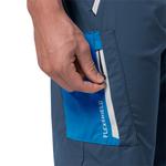 Брюки Jack Wolfskin Overland Softshell эластичные, синий - фото 4