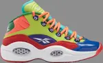 Кроссовки question mid big kid 'color explosion' Reebok, многоцветный - фото 2