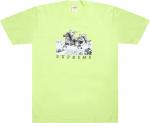 Футболка Supreme Riders Tee 'Neon Green', зеленый - фото