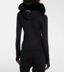 Худи на молнии Balenciaga, Washed Black/Black - фото 5