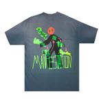 Футболка astroworld manifestation tee 'grey' Travis Scott, серый - фото 2