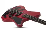 Бас-гитара Schecter Simon Gallup Ultra Electric 2023, красная - фото 8
