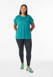 Футболка Zizzi Basic T-shirt, Bayberry/Teal - фото 2