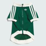 Куртка на молнии для собак и кошек Adidas Pet Tracksuit, зеленый - фото