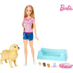 Игровой набор Barbie - мама-собака и новорожденные щенки - фото 12