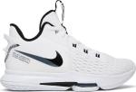 Кроссовки Nike LeBron Witness 5 EP 'White Black', белый - фото