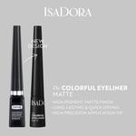 Подводка для глаз Isadora, dark brown, 2.25 мл - фото 4