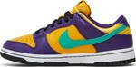 Кроссовки Nike Lisa Leslie x Wmns Dunk Low 'Sparks', фиолетовый - фото 4