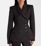 Двубортный блейзер Alex Perry, Espresso - фото 4