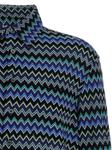 Рубашка Missoni Zig-Zag, синий - фото 3