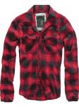 Рубашка Check Shirt Long Sleeve красного цвета Brandit - фото