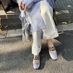 Hongyanglin Серебряные балетки Мэри Джейн, цвет Silver - фото 6