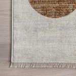 Ковер Bevin с бахромой и абстрактным рисунком неба Nuloom, 61x138 см - фото 5