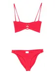 Бикини Misty с кольцами Hunza G, красный - фото
