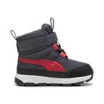 Ботинки PUMA Evolve для маленьких детей PUMA Galactic Gray Tart Cherry Black Red - фото 5
