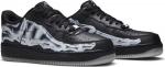 Кроссовки Nike Air Force 1 '07 QS 'Black Skeleton', черный - фото 9