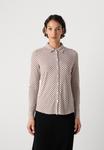 Блуза Marc O'Polo LONG SLEEVE COLLAR BUTTON PLACKET, Rose/Beige - фото 3
