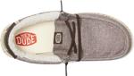 Кроссовки Hey Dude Kids  Wally Heathered Cozy, Brown - фото 2