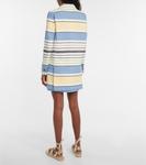 Полосатый хлопковый блейзер Stallo Max Mara, Bianco - фото 3