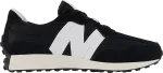 Кроссовки New Balance 327 Big Kid Wide 'Black White', черный - фото