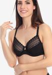 Бюстгальтер на косточках Sassa, черный - фото