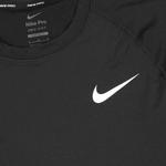 M Training Dri-Fit лонгслив Nike, черно-белый - фото 4