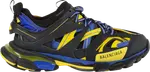 Кроссовки Balenciaga Track Trainer Black Yellow Blue, черный - фото