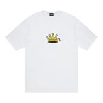 Футболка Stussy King Crown Tee, White - фото