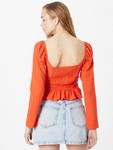 Блуза Topshop, цвет Carmine Red - фото 4