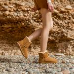 Зимние ботинки женские Ubz, хаки - фото 6