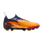 Бутсы Erling Haaland x Nike Phantom 6 Low Academy MG GS 'Laser Orange Blue Void' - фото