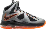 Кроссовки Nike LeBron 10 'Lava', серый - фото 2