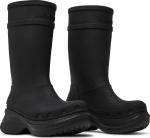 Ботинки Crocs x Balenciaga Clog Boot 2.0 Black, черный - фото 8