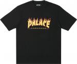 Футболка Palace x Thrasher, черный - фото