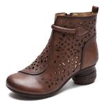 Ботильоны женские Yao Qia, бежевый - фото 2