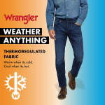 Мужские зауженные прямые джинсы Wrangler Weather Anything - фото 6