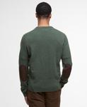 Джемпер Barbour Essential Crew-Neck, оливковый - фото 3
