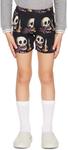 Детские черные шорты Memento Mori Board Endless Joy - фото