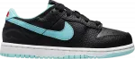 Кроссовки Nike Dunk Low SE PS 'Barber Shop - Black', черный - фото 2