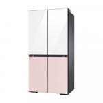 Холодильник Samsung Bespoke 620L, RF60A91C355, белый/розовый - фото 3