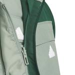 Детский пуховик Adidas Sportswear Urban Outdoor Down, зеленый - фото 3