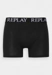 Трусы-боксеры Replay Style 01/C Basic Cuff Logo, черный/серый/белый, 3 шт (Размер XL) - фото 2