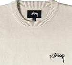 Свитер Stussy Care Label Sweater 'Natural', кремовый - фото 4