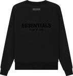 Толстовка Fear of God Essentials Crewneck 'Stretch Limo', черный - фото 3