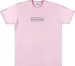 Футболка Supreme x KAWS Chalk Logo Tee 'Light Pink', розовый - фото 2