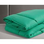 Комплект MY HOME Microlux  одеяло+подушка, нормальное, зеленый - фото 6