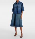 Джинсовая рубашка Махша Khaite, Stinson - фото 2