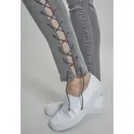 Брюки Urban Classics Lace Up, серый - фото 4